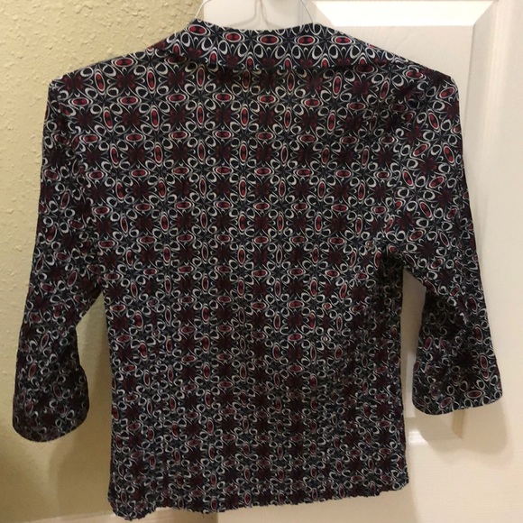 Printed work shirt ladies - Picture 4 of 4